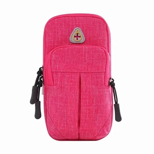 6.0" Universal Mobile Phone Bags Holder Outdoor Sport Arm Pouch Bag For Phone On Hand Sports Running Armband Bag Case waterproof