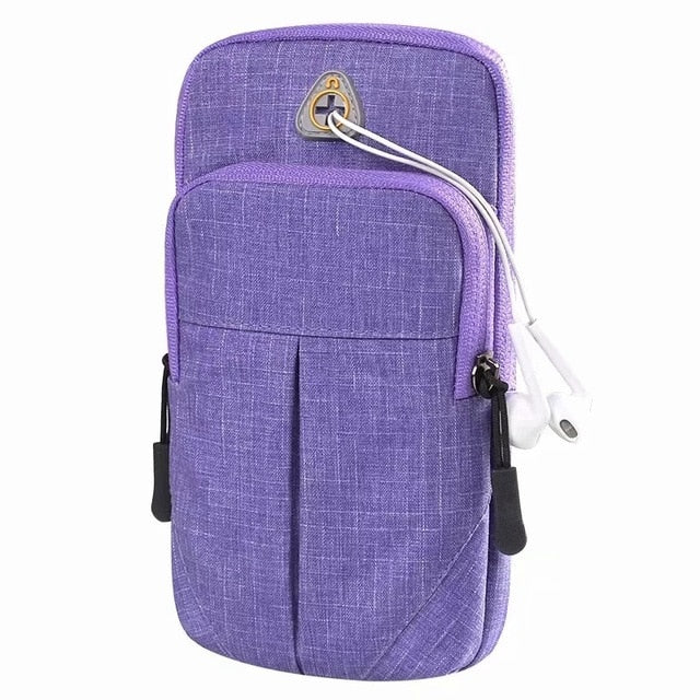 6.0" Universal Mobile Phone Bags Holder Outdoor Sport Arm Pouch Bag For Phone On Hand Sports Running Armband Bag Case waterproof
