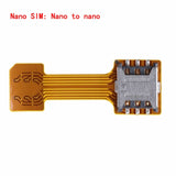 Hybrid Double Dual SIM Card Micro SD Adapter for Android Phone Extender Nano Mic