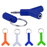 Audio Splitter Y Jack Male to 2 Female M/F 3.5mm Stereo Cable Adapter for Earphone Headphones Mobile phone PC MP3 MP4