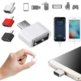 Data Portable OTG Converter Micro USB Male To USB 2.0 Female Adapter for Android Phone Tablets GPS PDAs OTG Devices Cameras