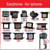Genuine Earpiece Speaker for iPhone 4 4s 5 5s 5c SE 6 6S 7 8 Plus X Ear Speaker Earpiece Ear-Speaker phone parts replacement
