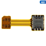 Universal TF Hybrid Sim Slot Dual SIM Card Adapter Micro SD Extender Nano Cato  Android Phone For Xiaomi