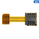 Universal TF Hybrid Sim Slot Dual SIM Card Adapter Micro SD Extender Nano Cato  Android Phone For Xiaomi